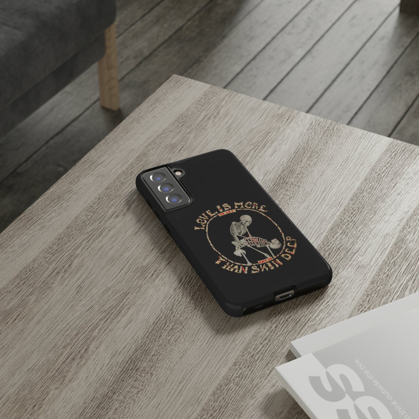 Love Is More Than Skin Deep Tough Phone Case by Phasm