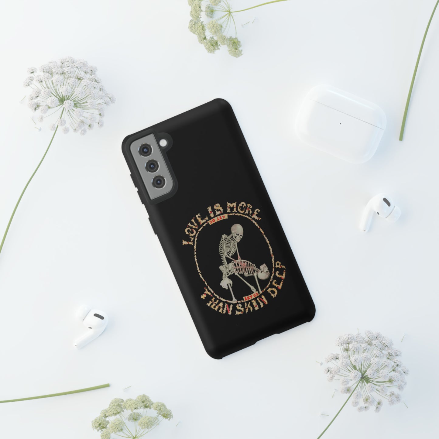 Love Is More Than Skin Deep Tough Phone Case by Phasm