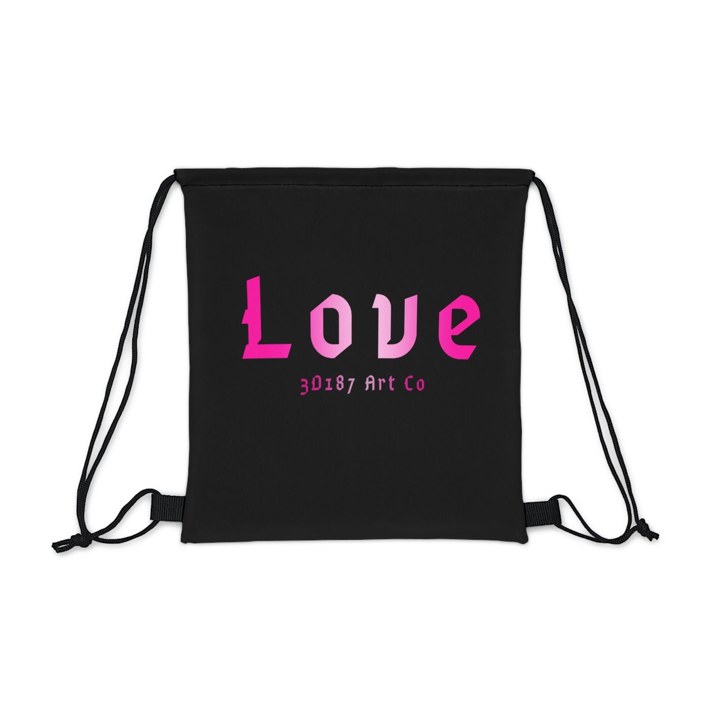 Statement: Love Drawstring Bag