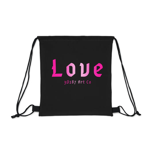 Statement: Love Drawstring Bag