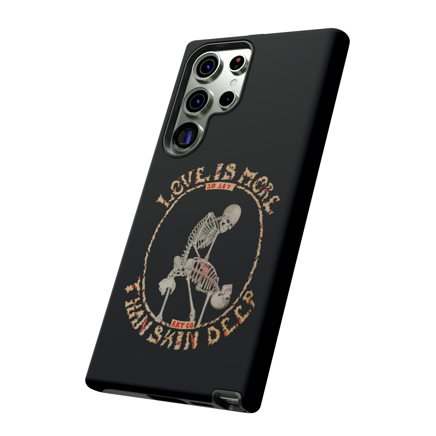 Love Is More Than Skin Deep Tough Phone Case by Phasm