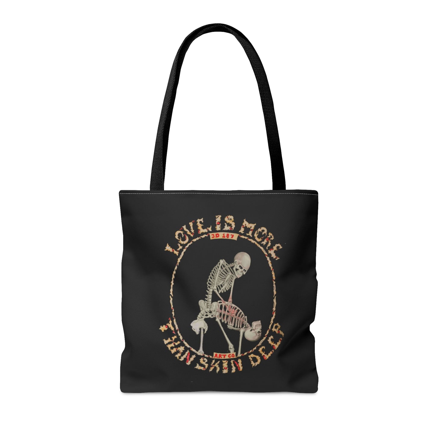 Love Is More Than Skin Deep Tote Bag by Phasm