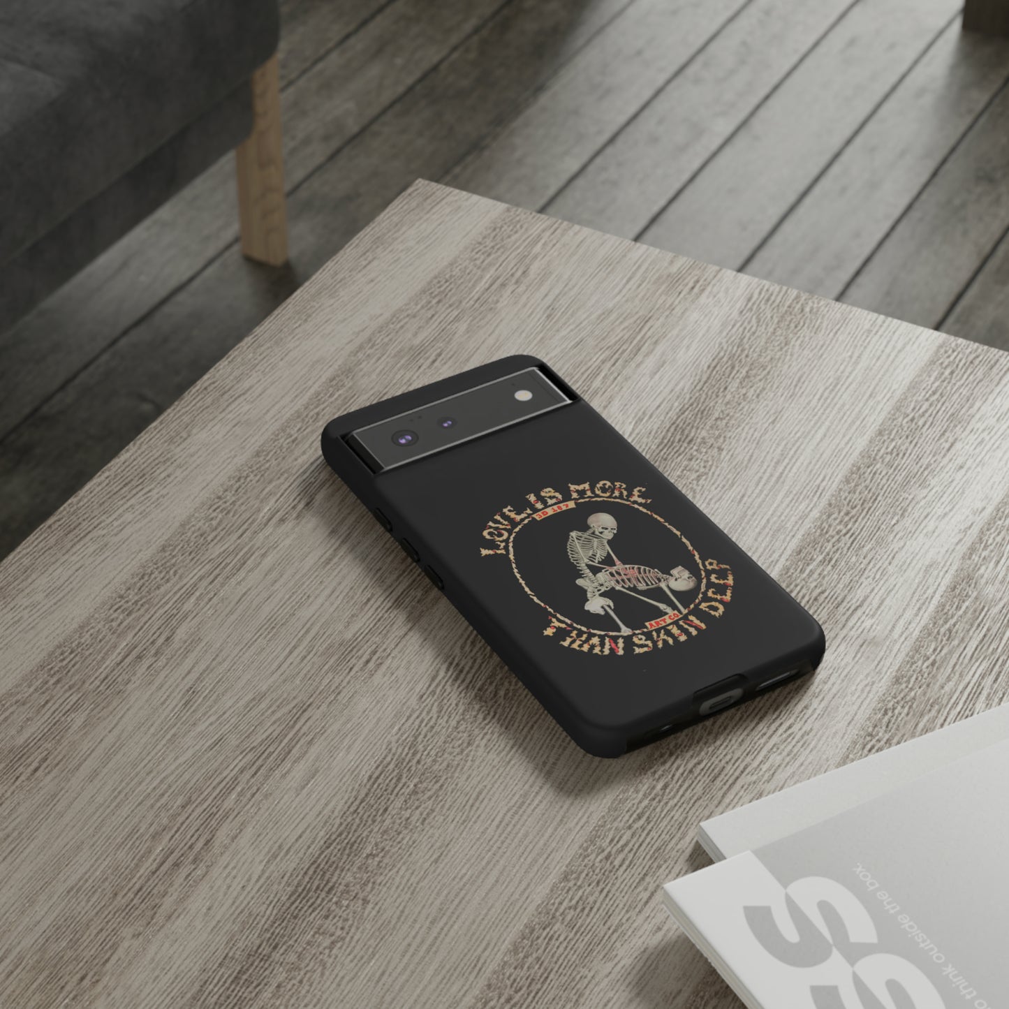 Love Is More Than Skin Deep Tough Phone Case by Phasm