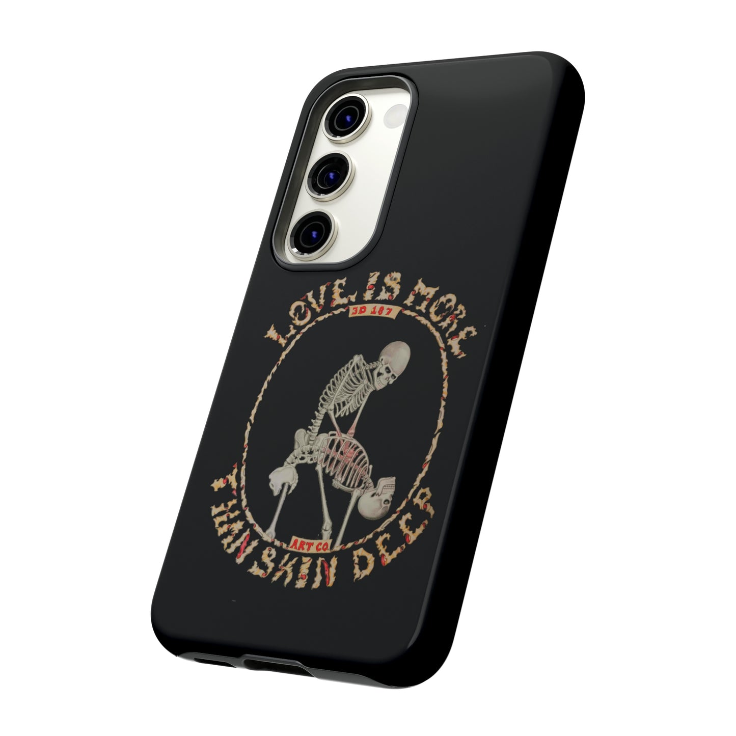 Love Is More Than Skin Deep Tough Phone Case by Phasm