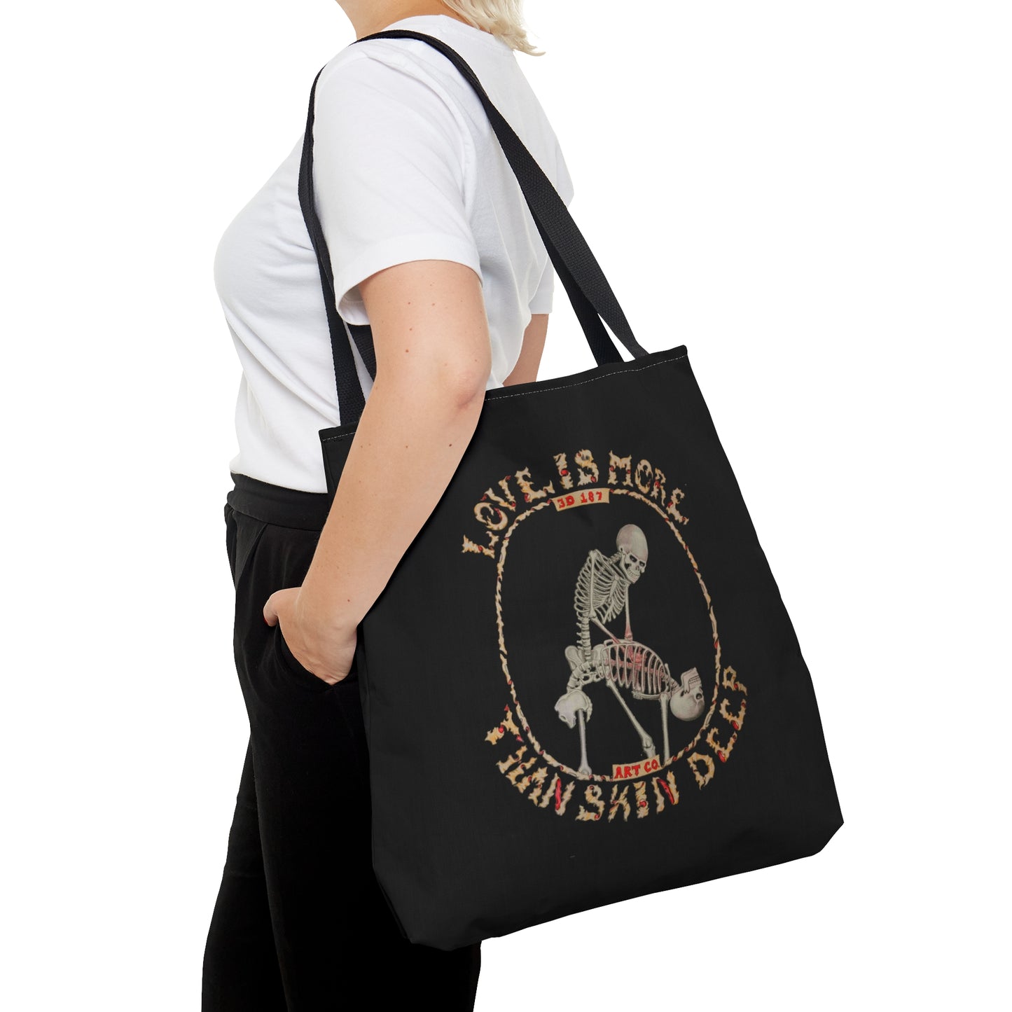 Love Is More Than Skin Deep Tote Bag by Phasm