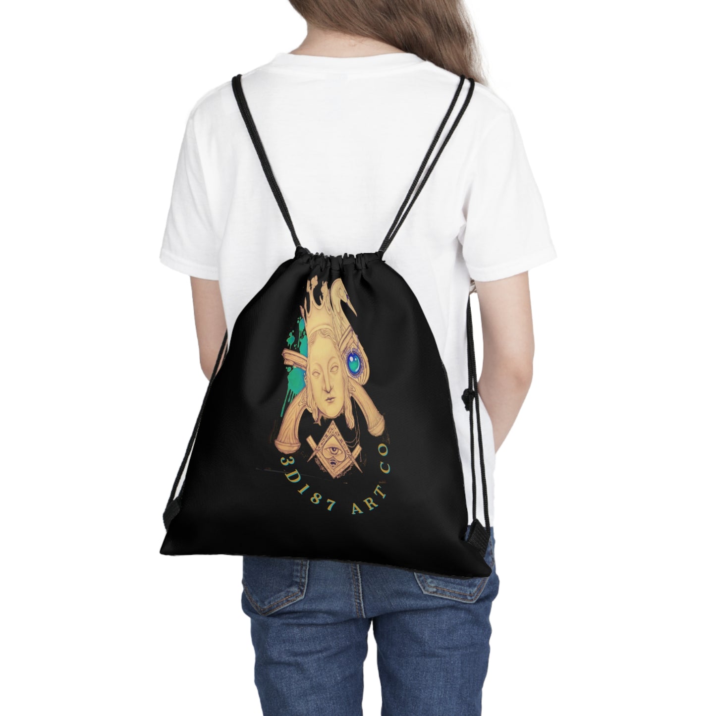 Queen Catherine Drawstring Bag