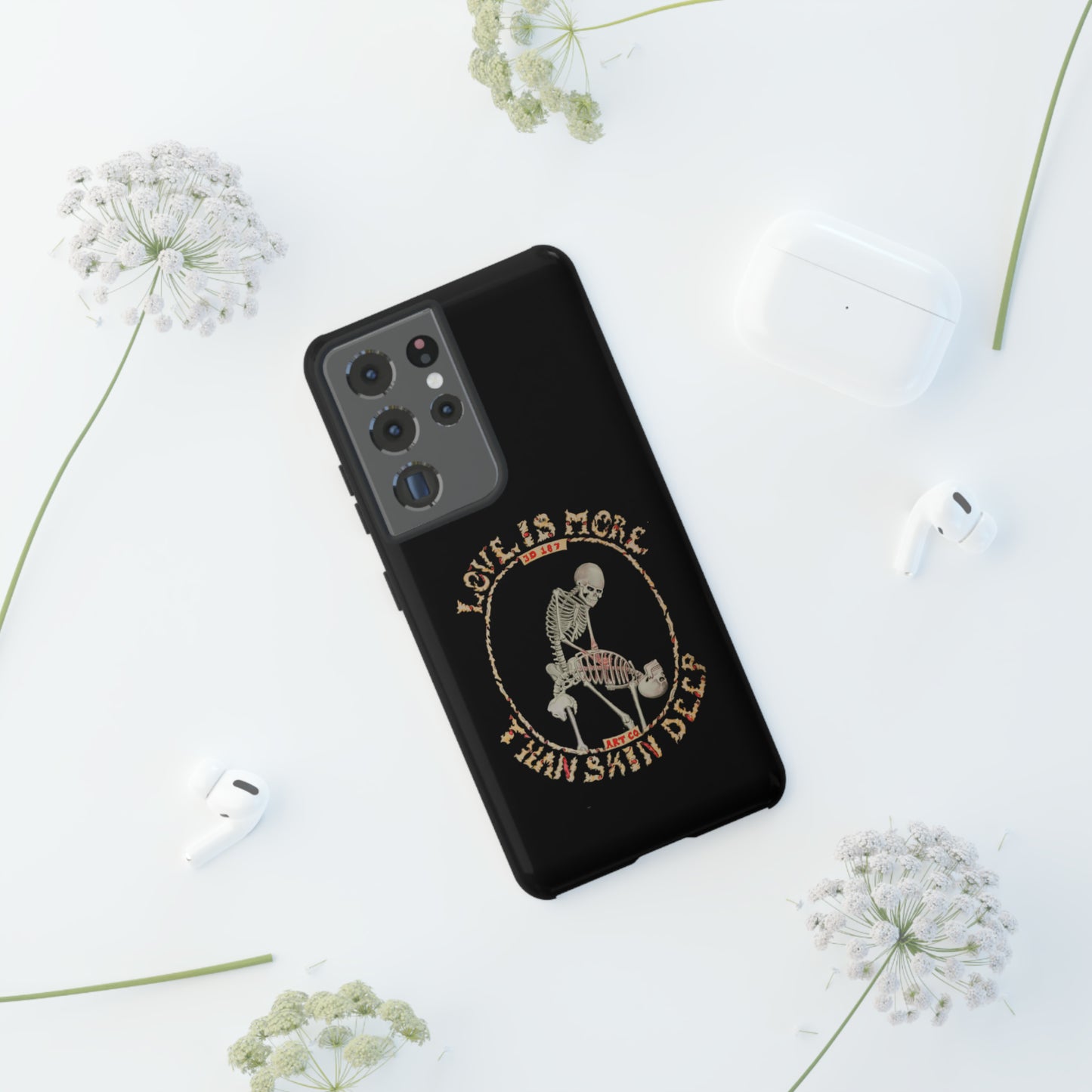 Love Is More Than Skin Deep Tough Phone Case by Phasm