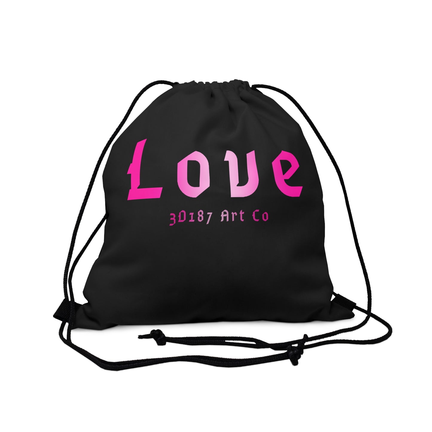 Statement: Love Drawstring Bag