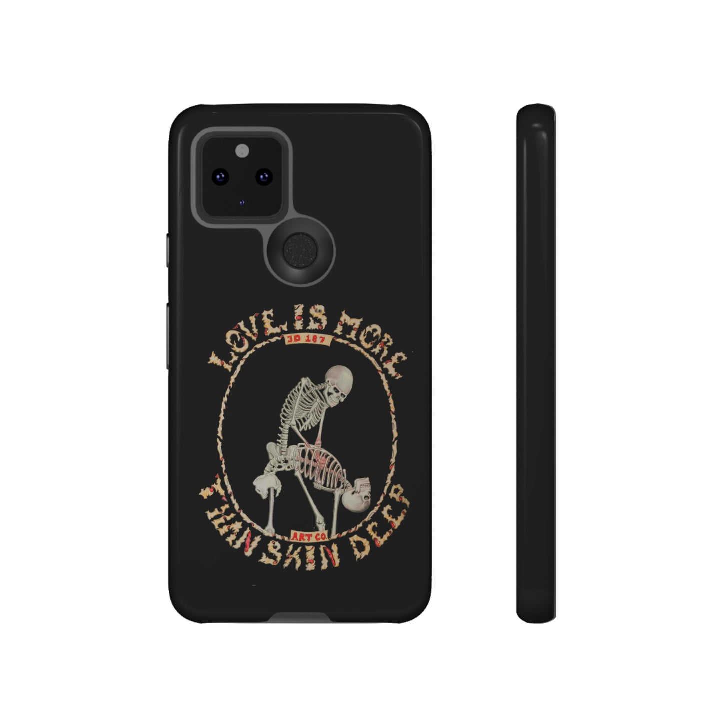 Love Is More Than Skin Deep Tough Phone Case by Phasm