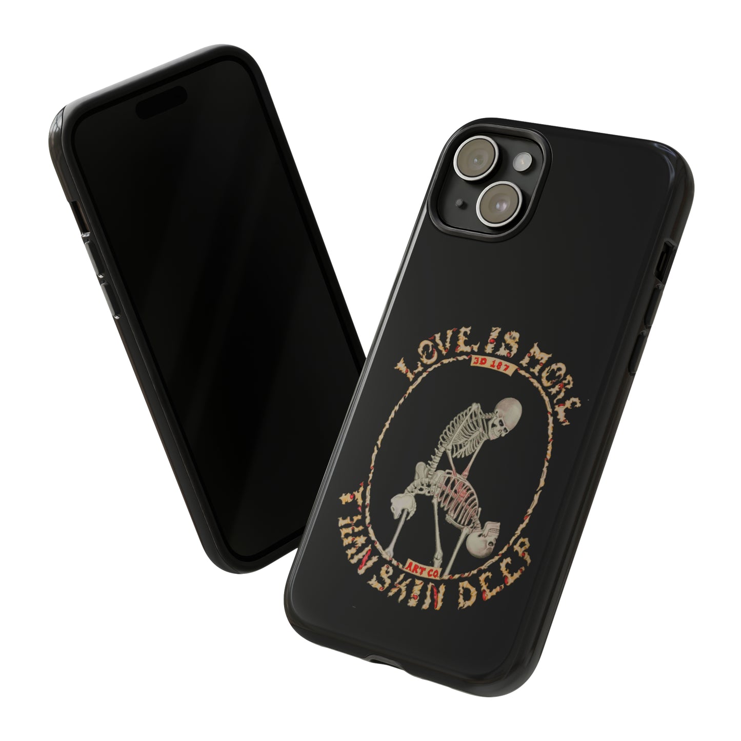 Love Is More Than Skin Deep Tough Phone Case by Phasm