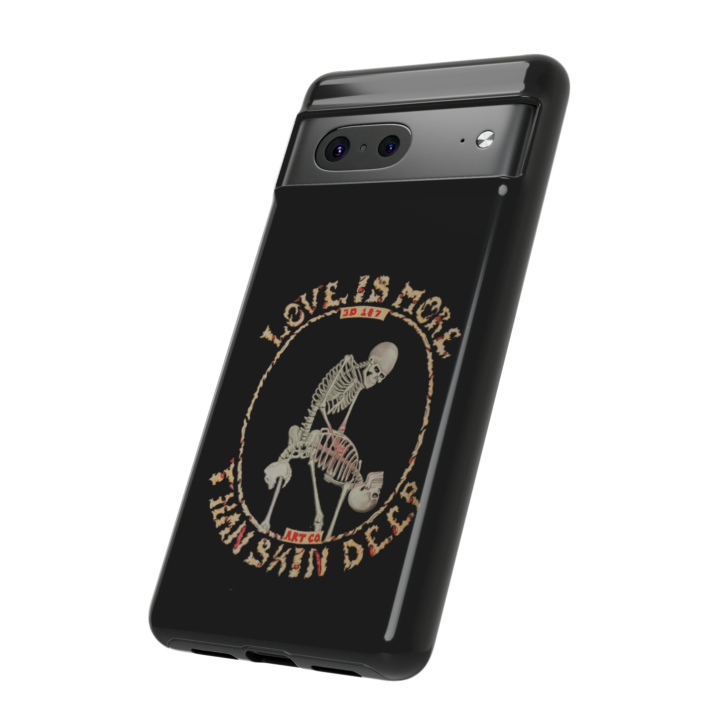 Love Is More Than Skin Deep Tough Phone Case by Phasm