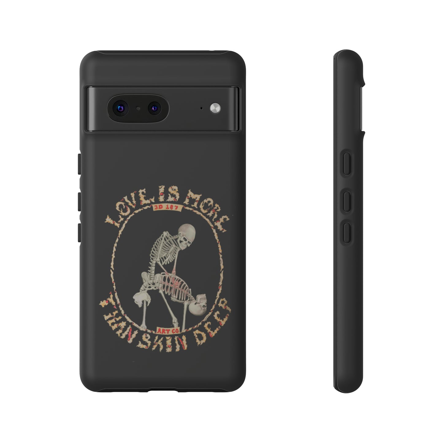 Love Is More Than Skin Deep Tough Phone Case by Phasm