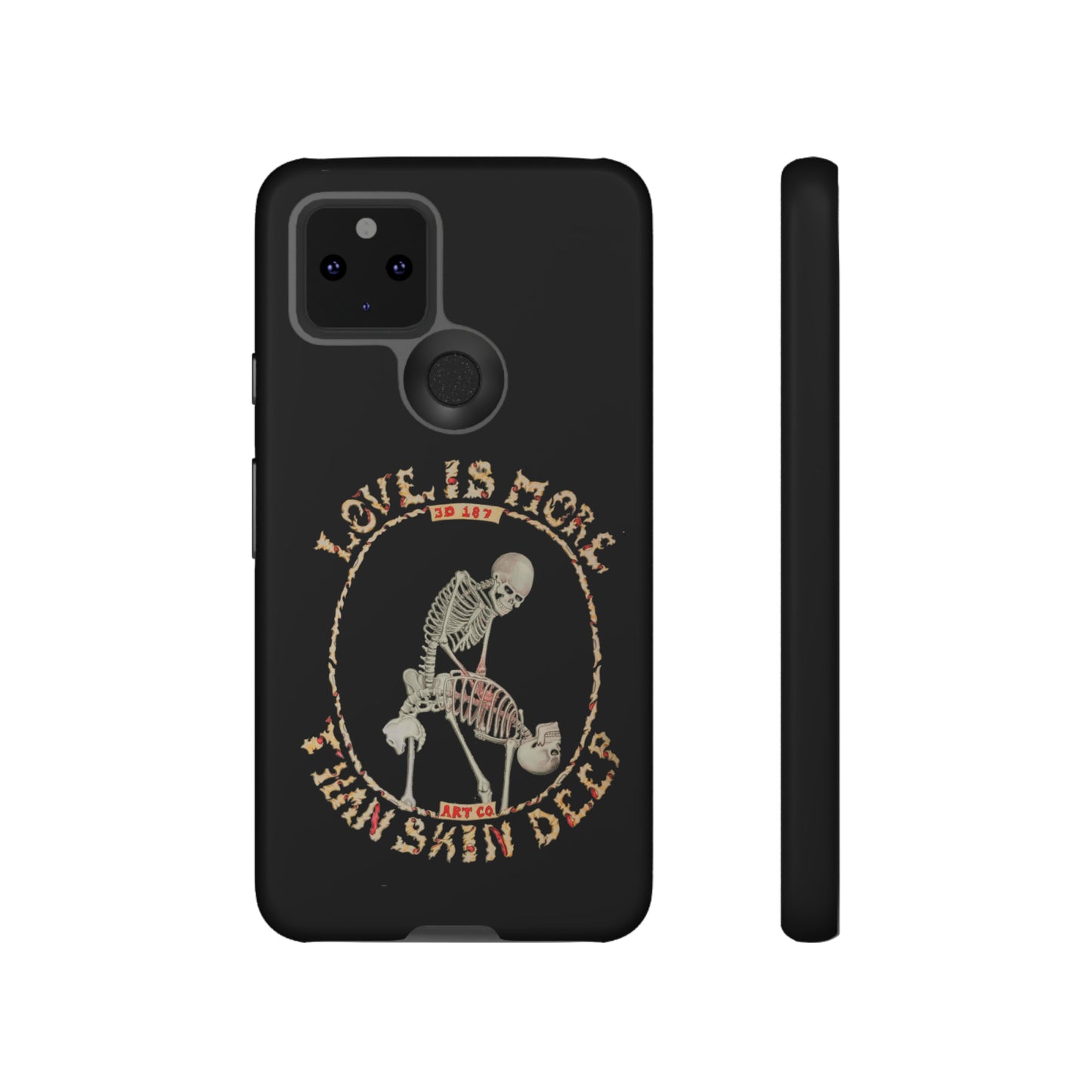 Love Is More Than Skin Deep Tough Phone Case by Phasm