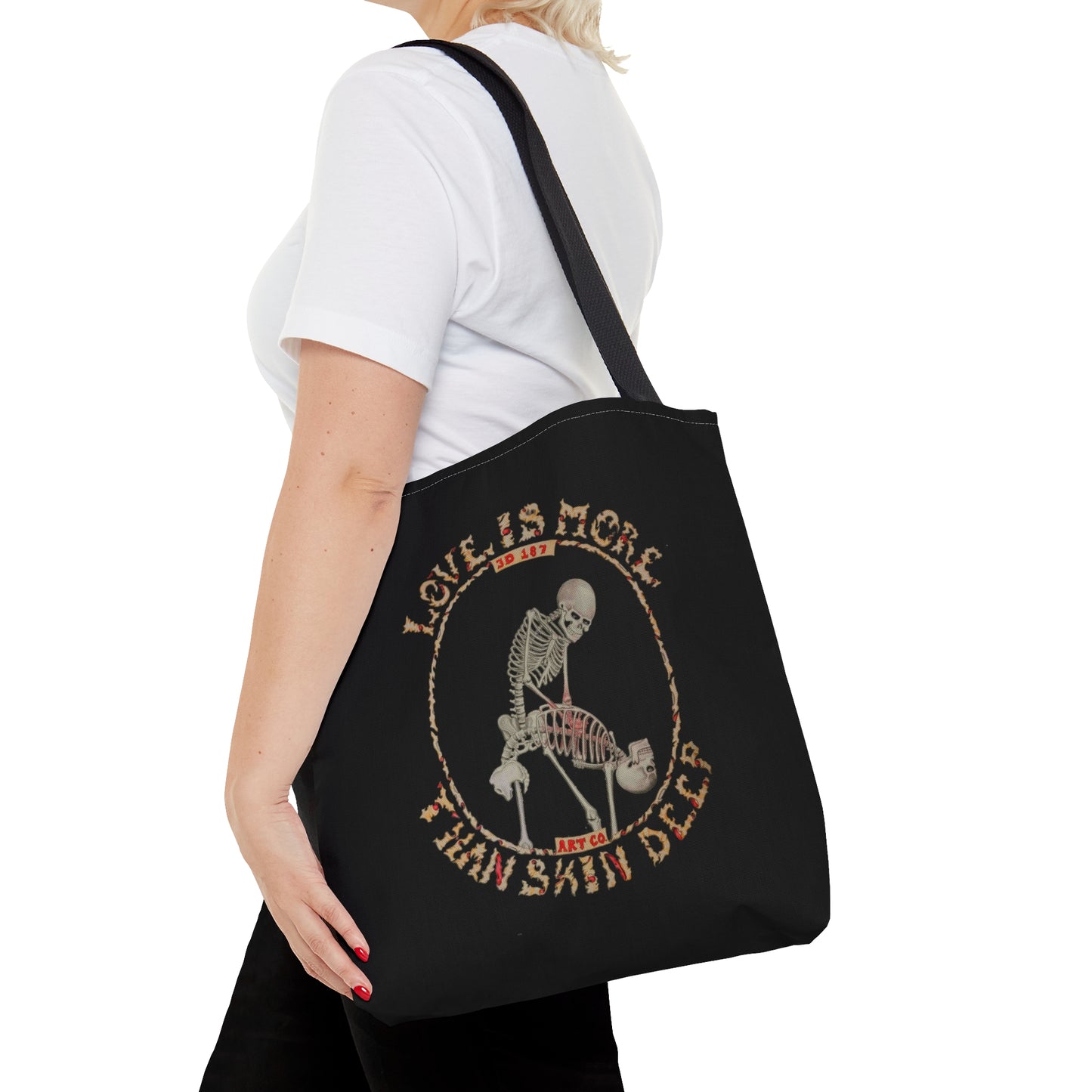 Love Is More Than Skin Deep Tote Bag by Phasm