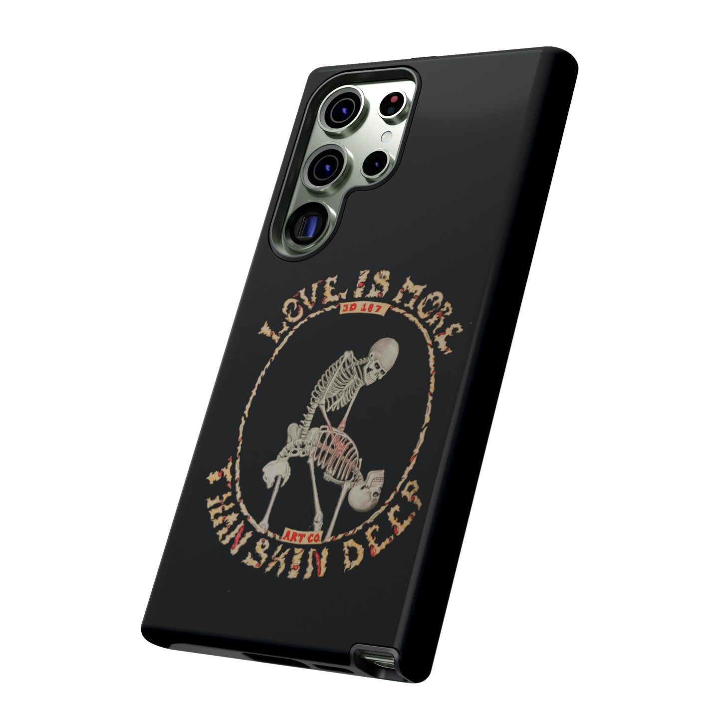 Love Is More Than Skin Deep Tough Phone Case by Phasm