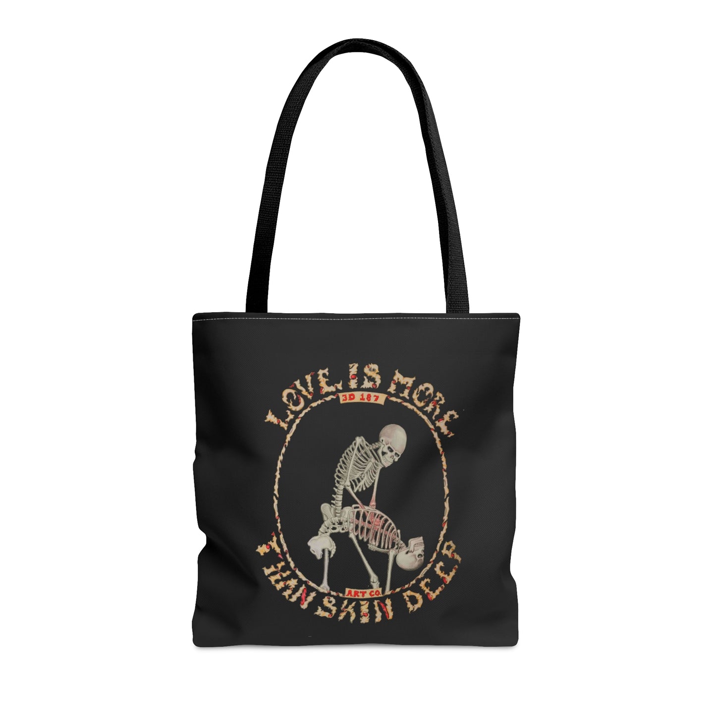 Love Is More Than Skin Deep Tote Bag by Phasm