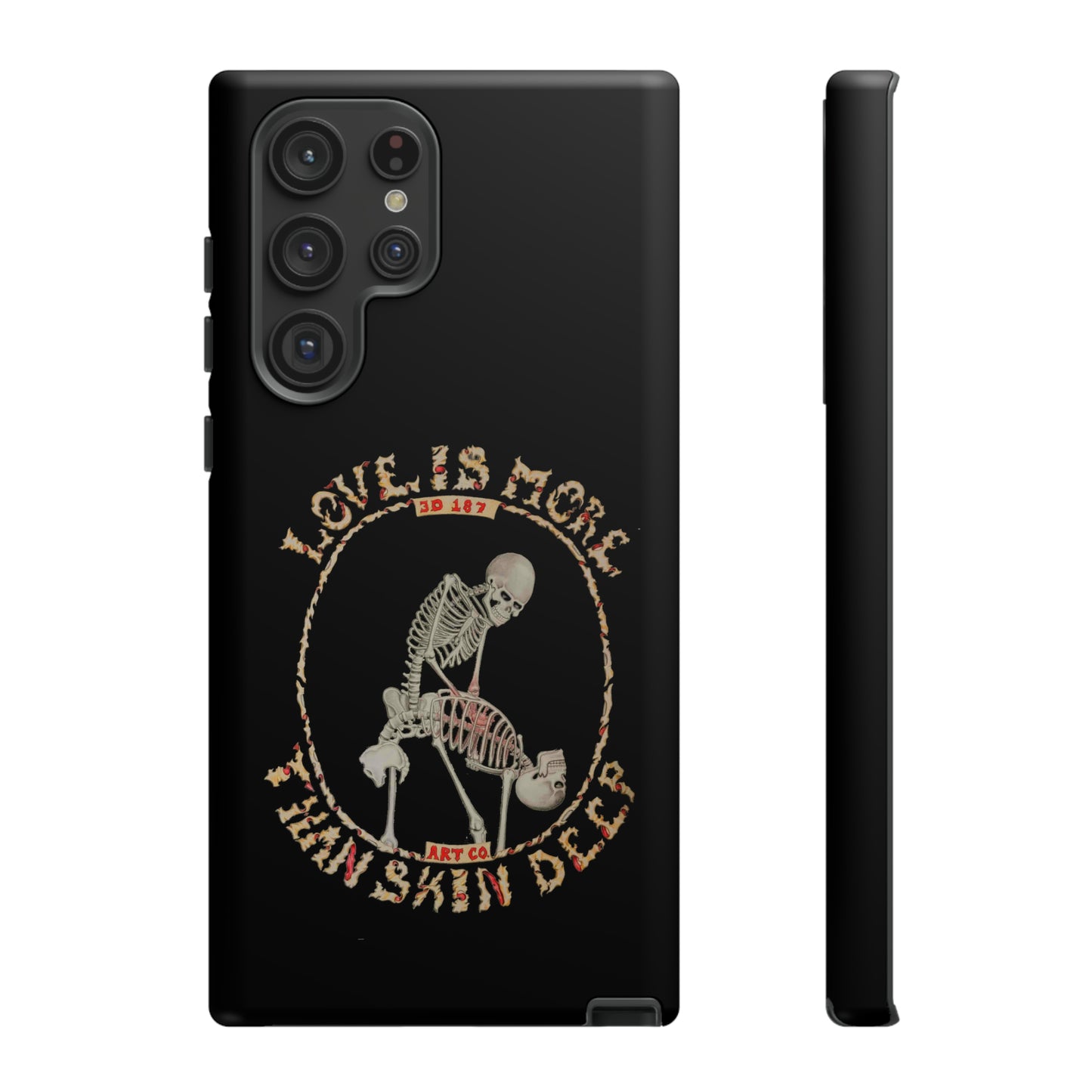 Love Is More Than Skin Deep Tough Phone Case by Phasm