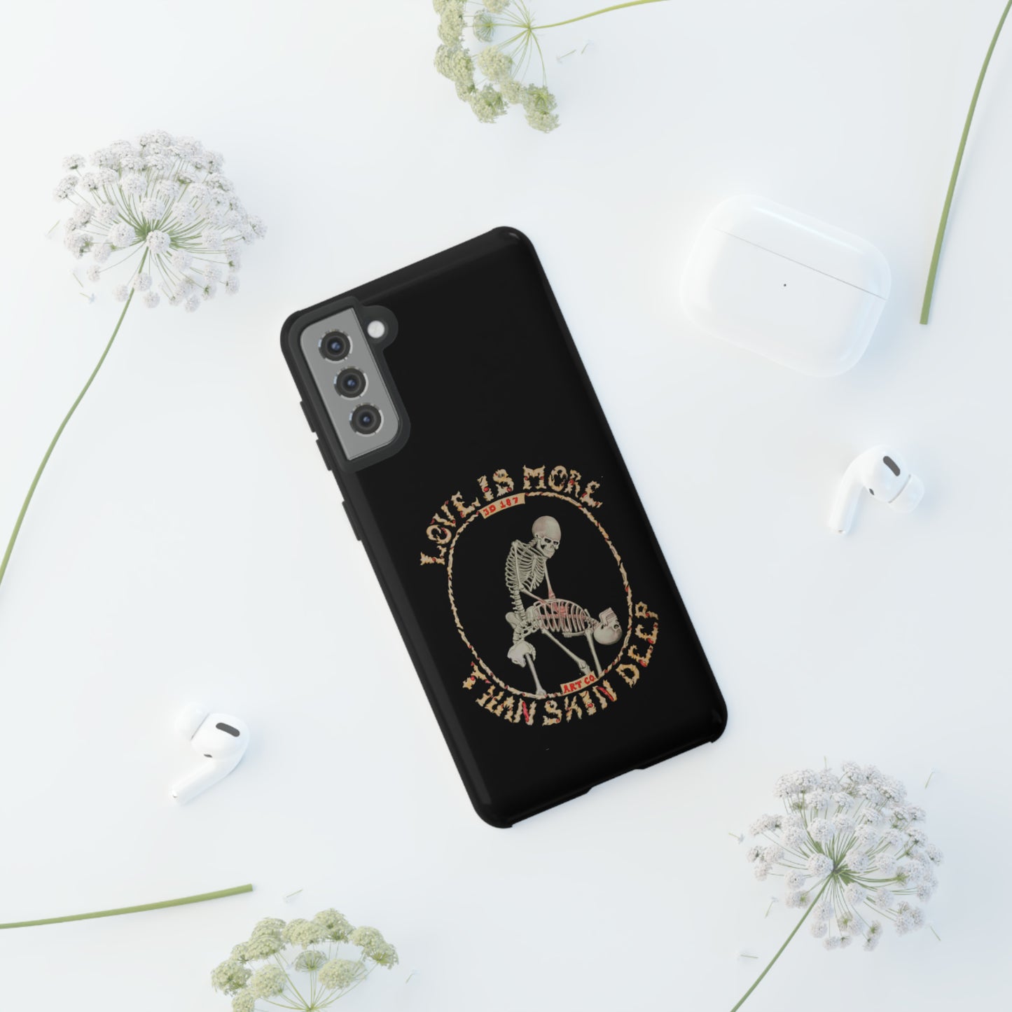 Love Is More Than Skin Deep Tough Phone Case by Phasm