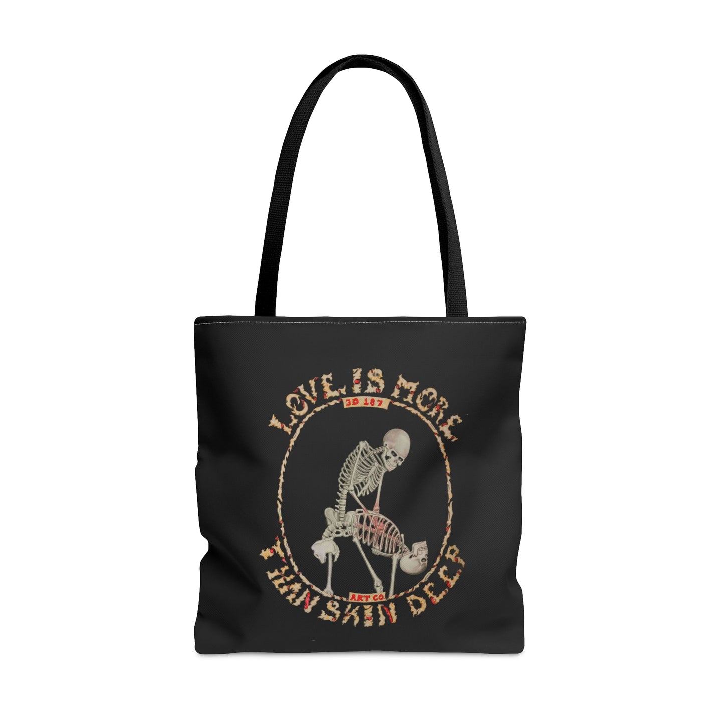 Love Is More Than Skin Deep Tote Bag by Phasm