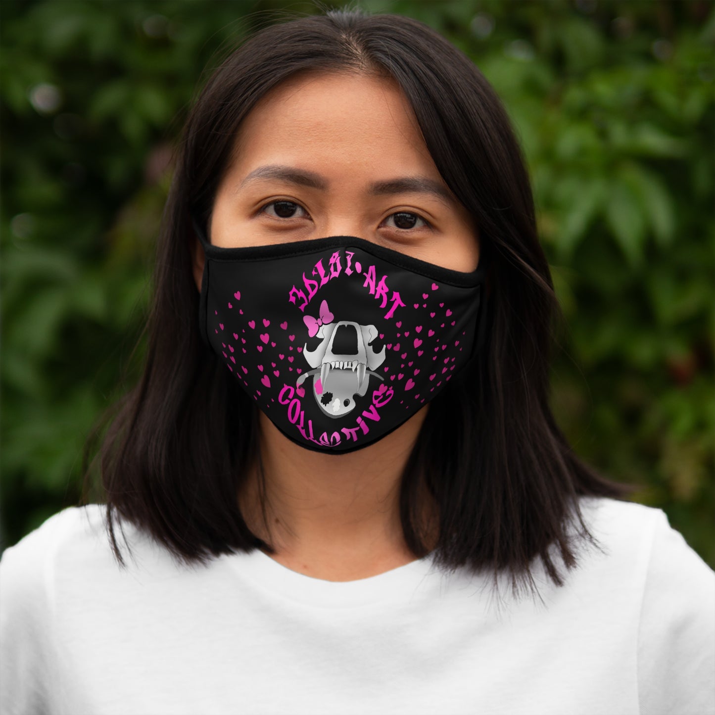 Visionary Hearts Fitted Mask