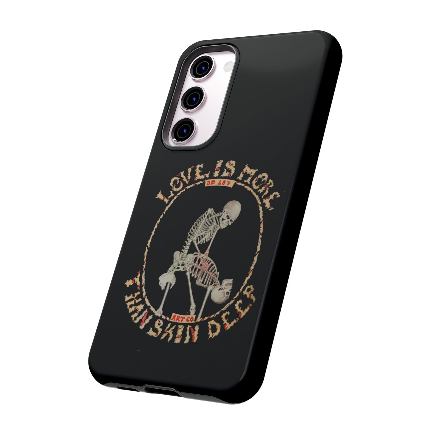 Love Is More Than Skin Deep Tough Phone Case by Phasm