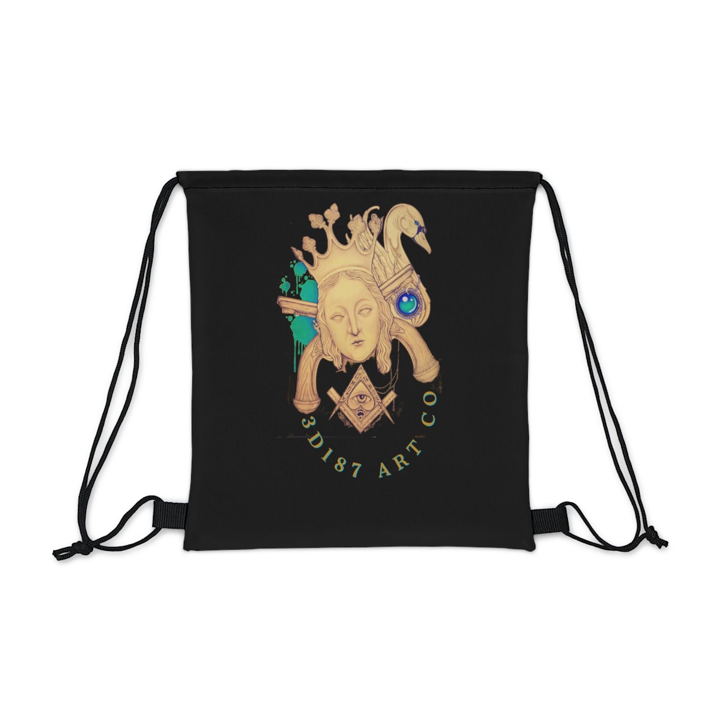 Queen Catherine Drawstring Bag