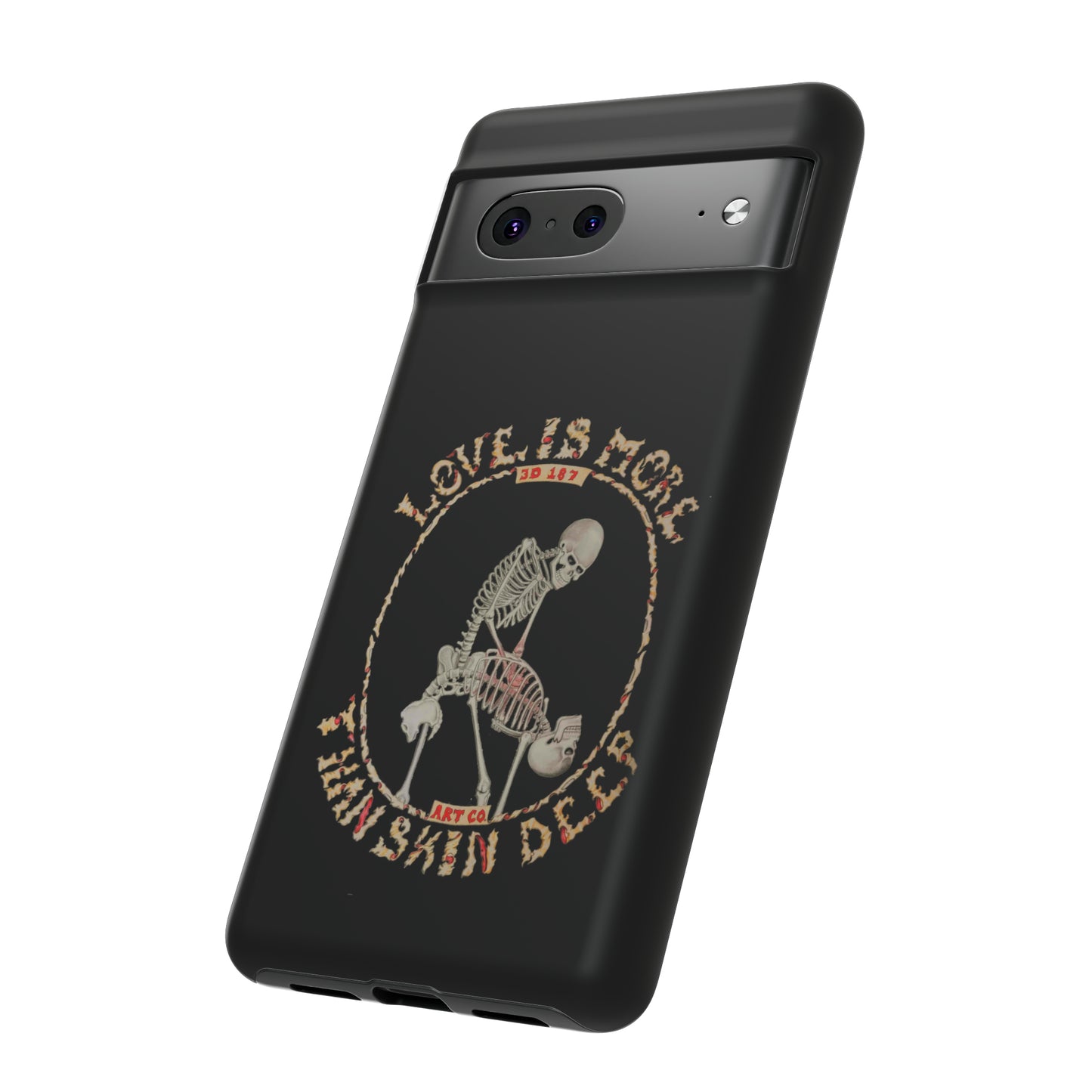 Love Is More Than Skin Deep Tough Phone Case by Phasm