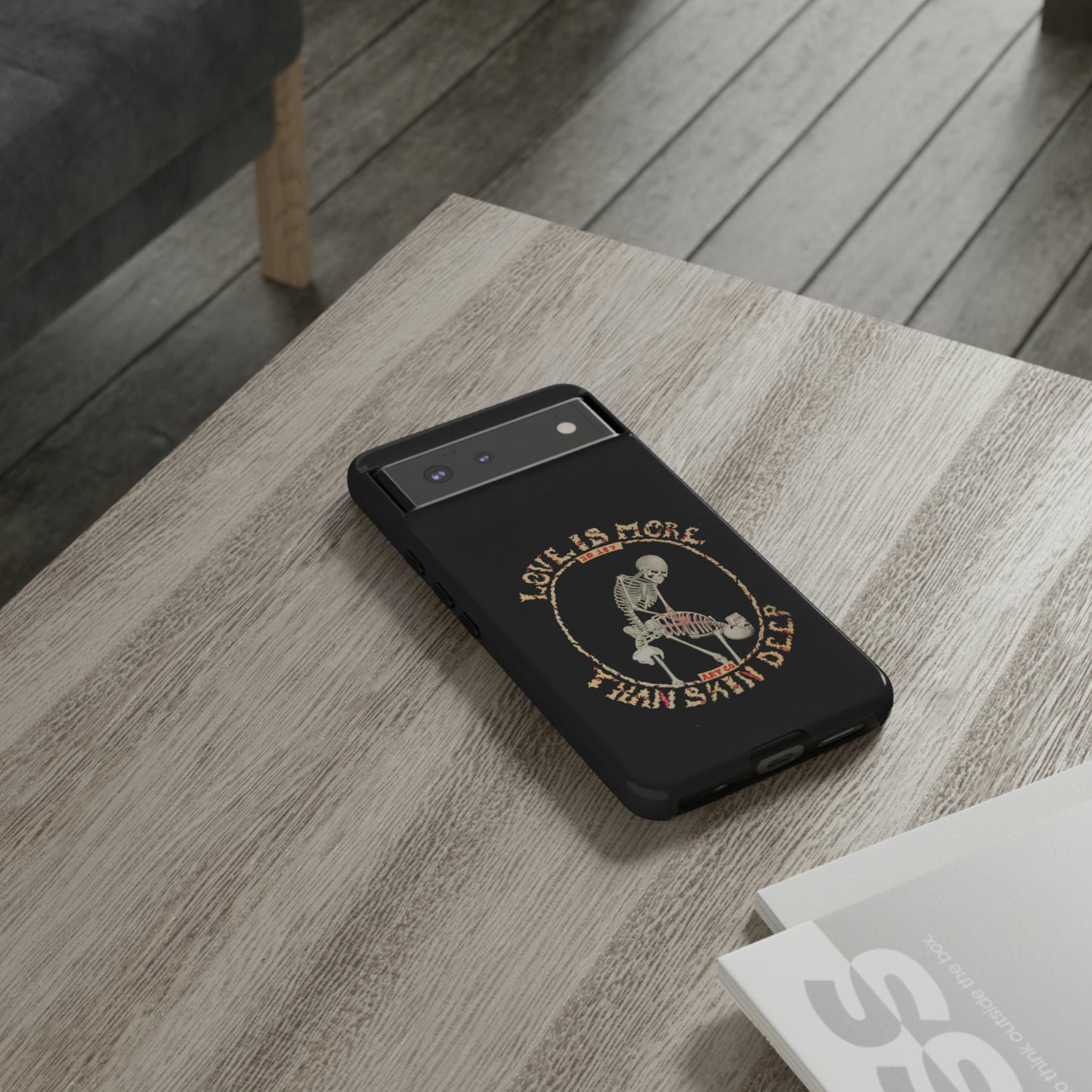 Love Is More Than Skin Deep Tough Phone Case by Phasm