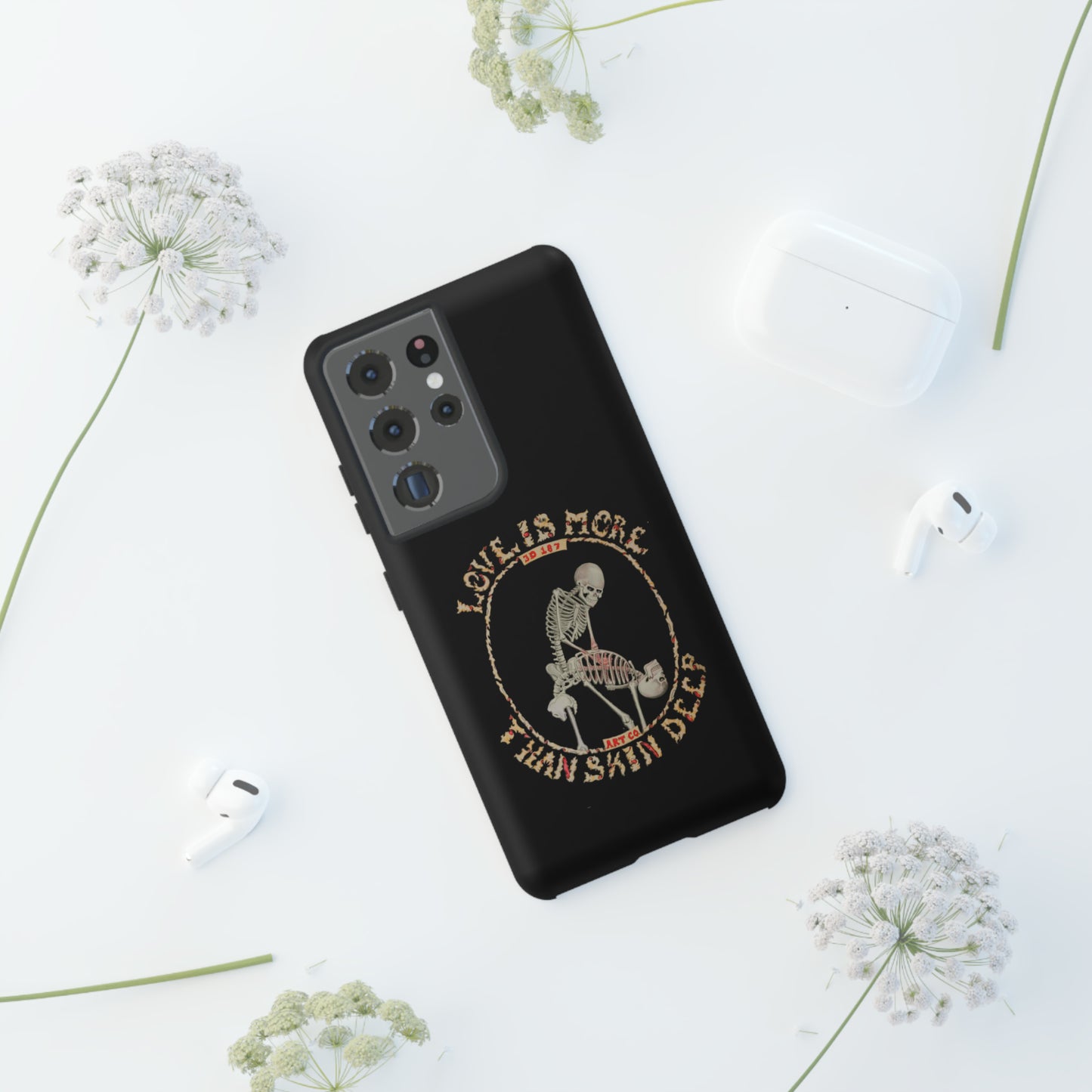 Love Is More Than Skin Deep Tough Phone Case by Phasm