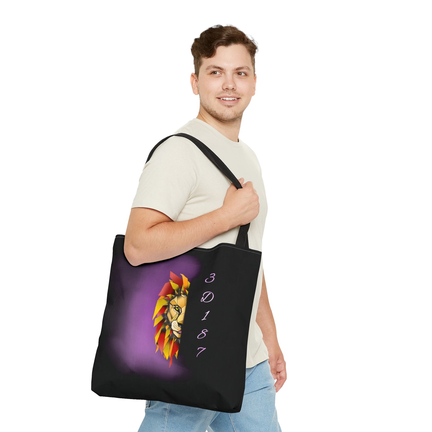 The Lion Tote Bag by 3D