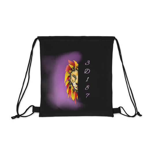 The Lion Drawstring Bag by 3D