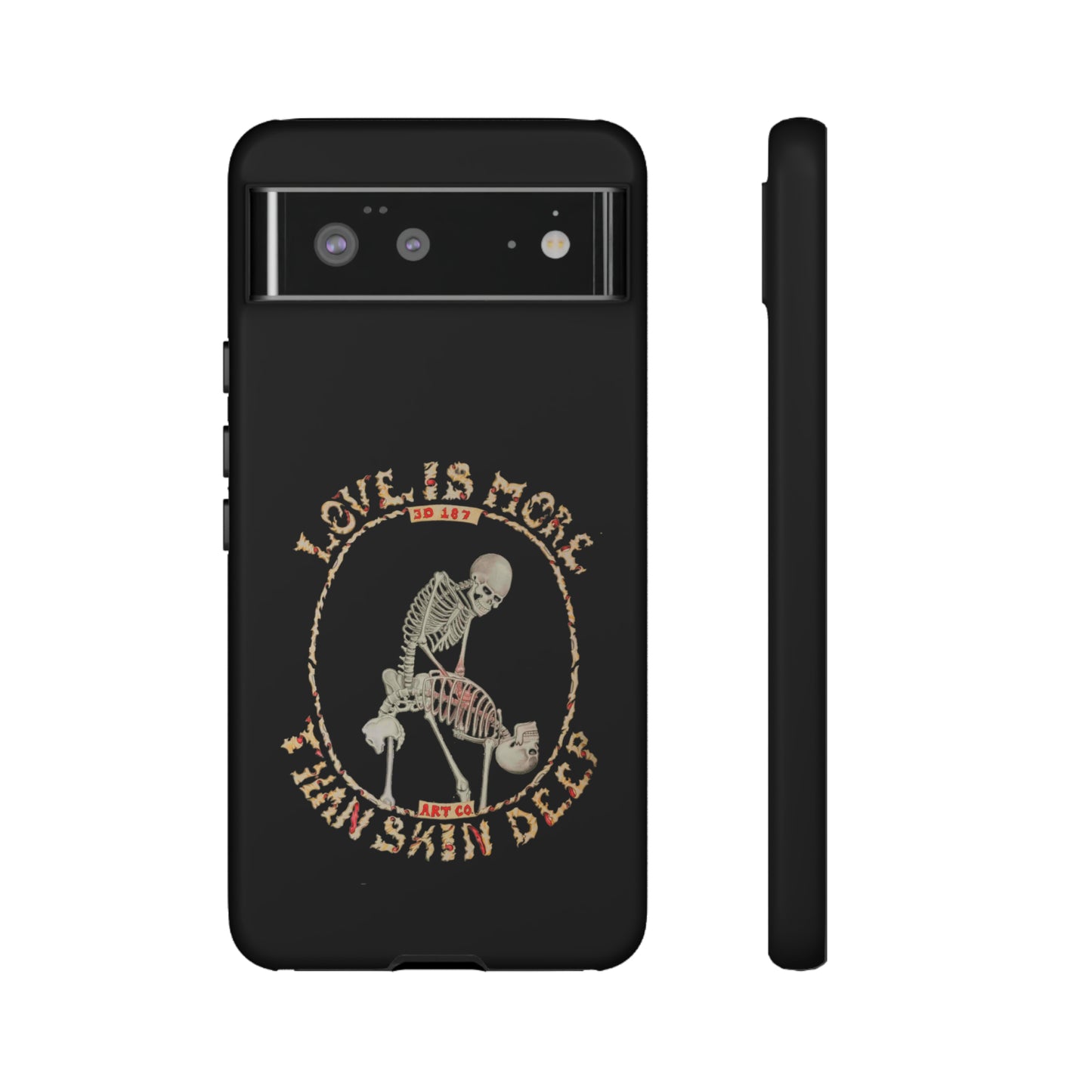 Love Is More Than Skin Deep Tough Phone Case by Phasm