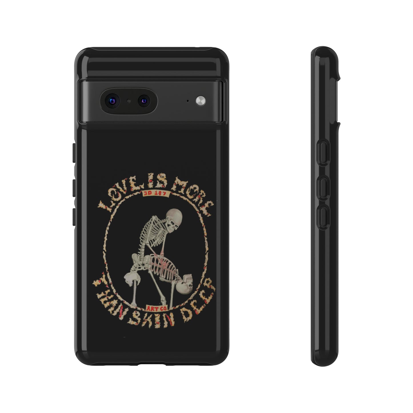 Love Is More Than Skin Deep Tough Phone Case by Phasm