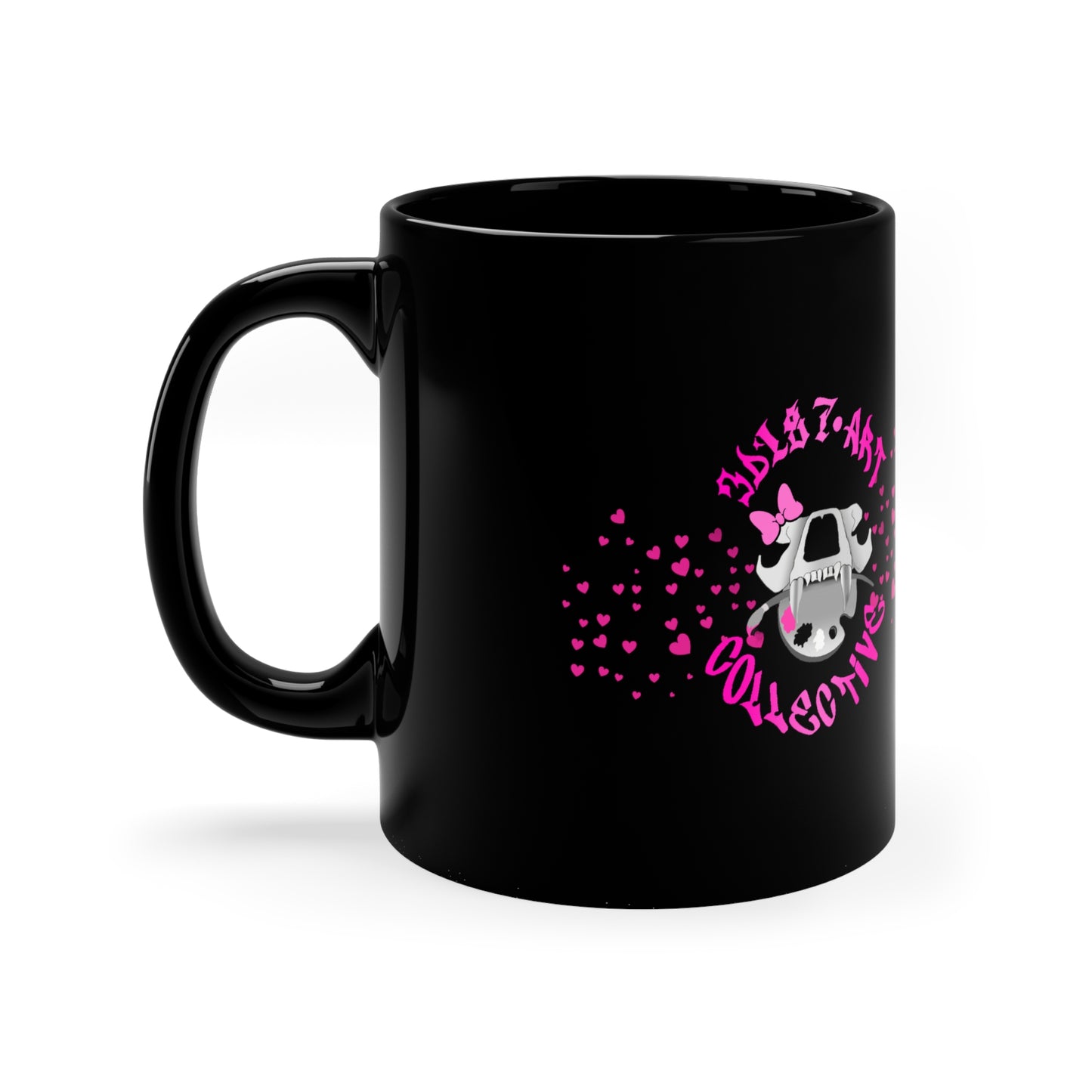 Visionary Hearts 11oz Black Mug