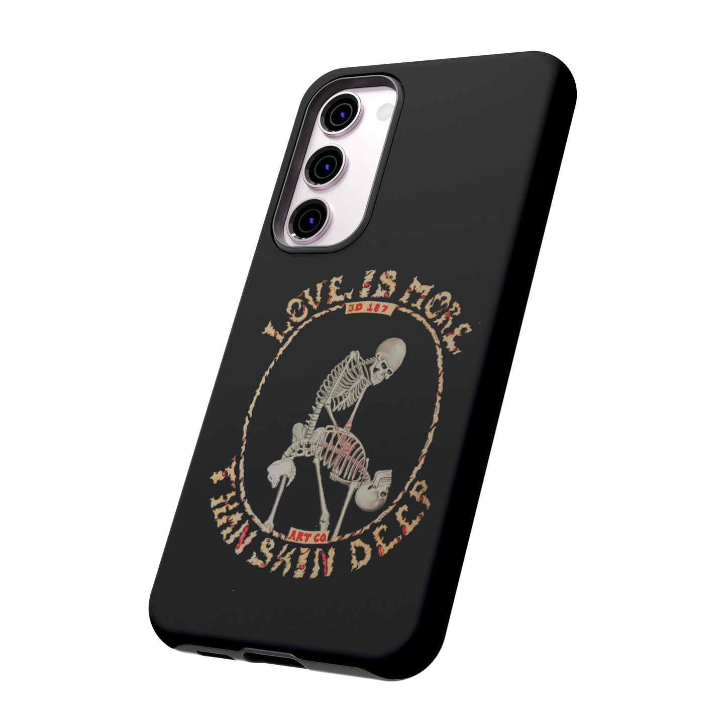 Love Is More Than Skin Deep Tough Phone Case by Phasm