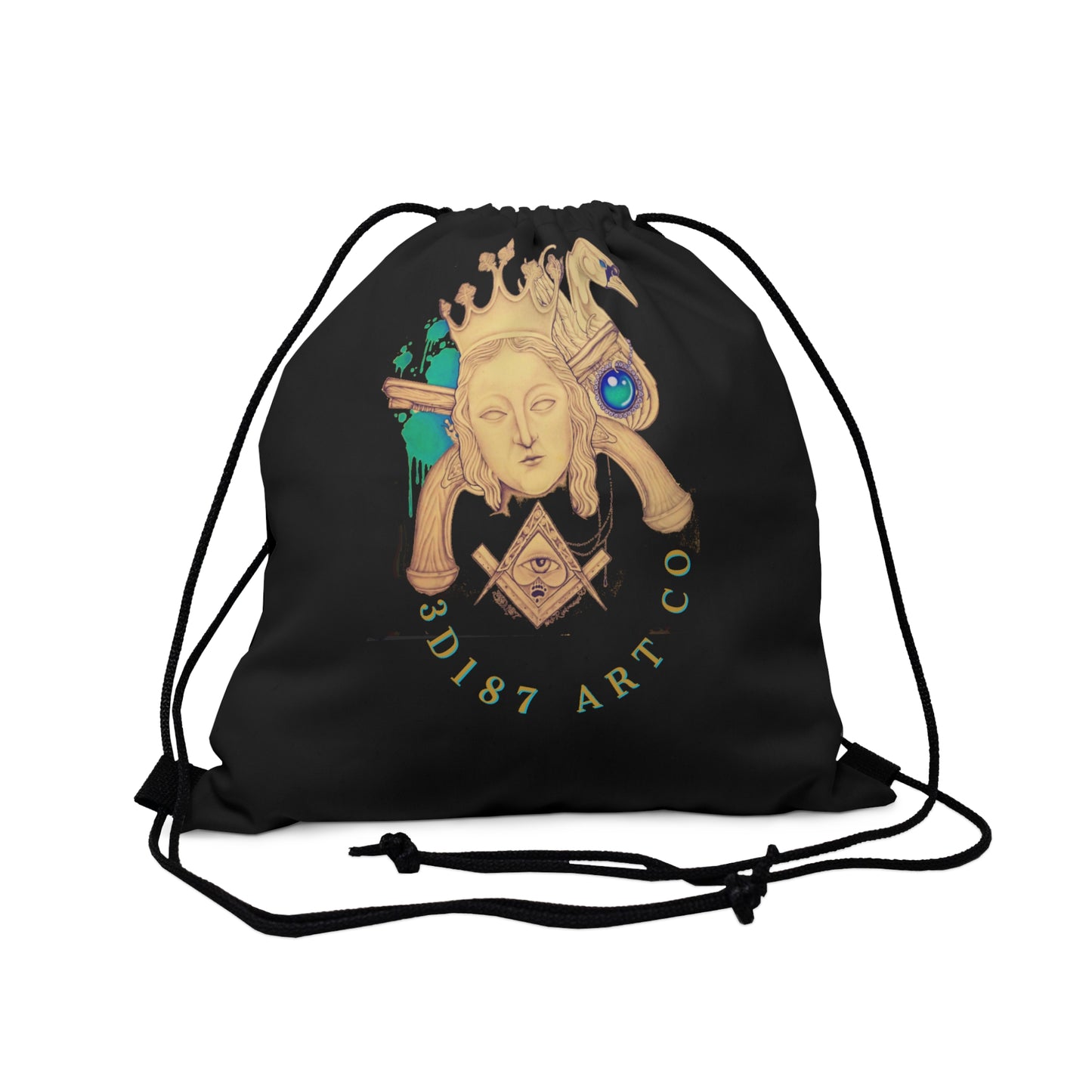 Queen Catherine Drawstring Bag