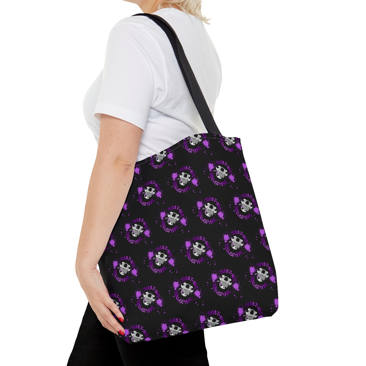 Visionary Loyalty Purple Tote Bag (AOP)