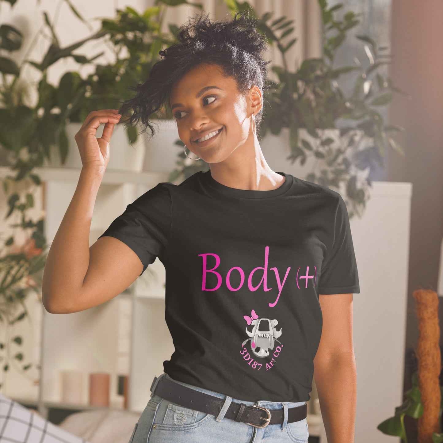 Cuerpo (+): Camiseta rosa