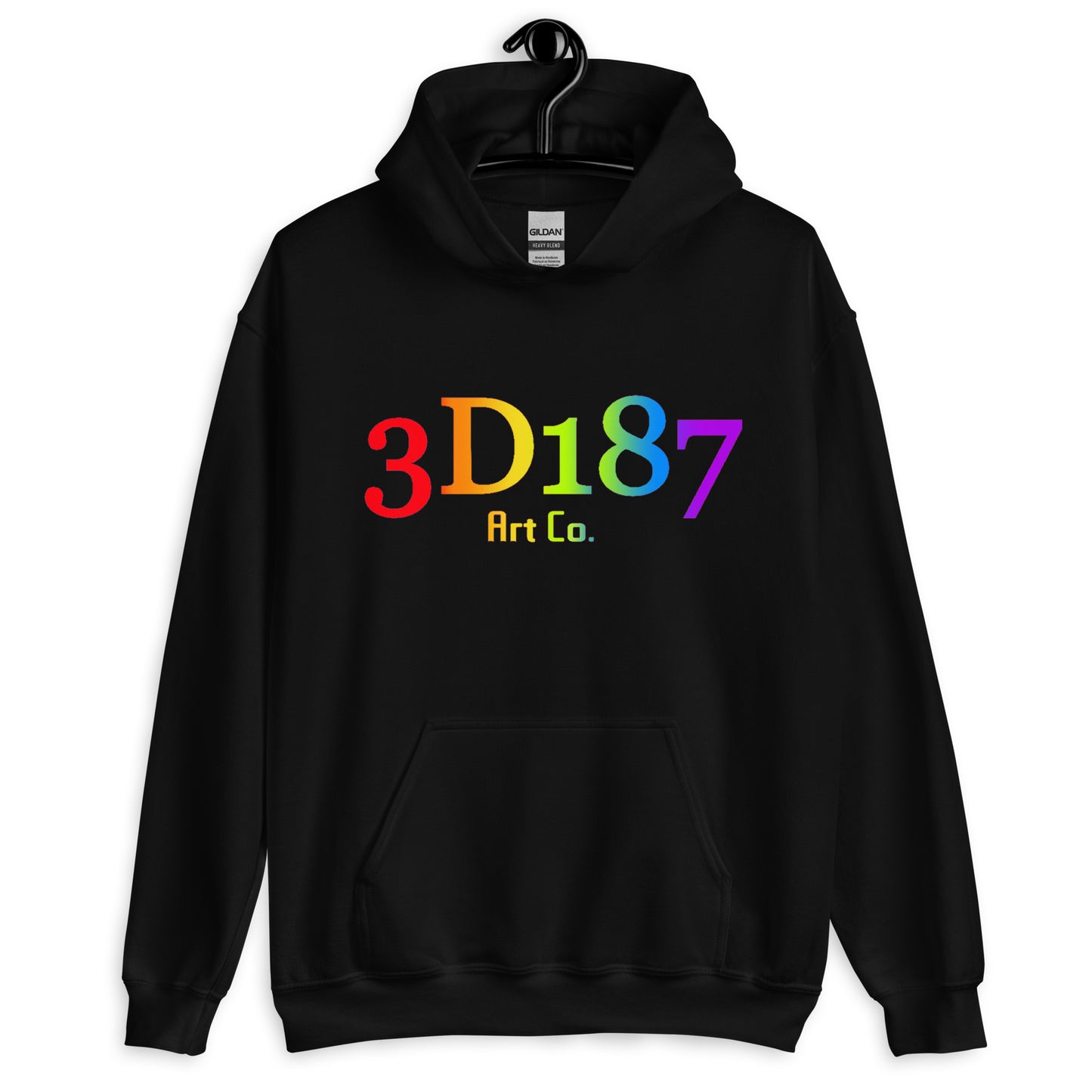 3D187 Traditional: Pride Hoodie