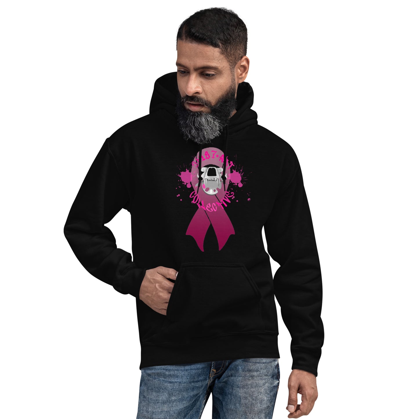 3D187 Visionary: Breast Cancer Hoodie