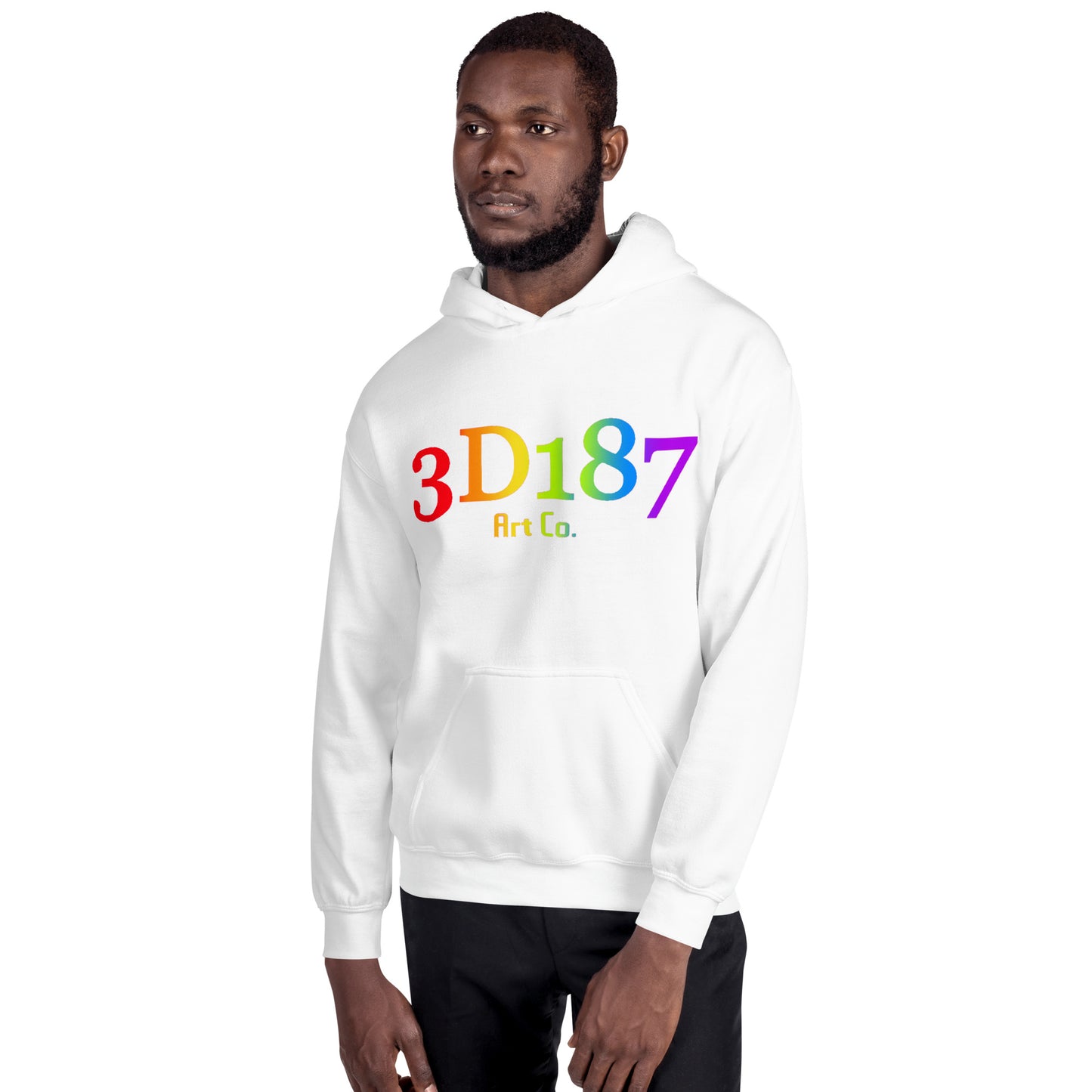 3D187 Traditional: Pride Hoodie