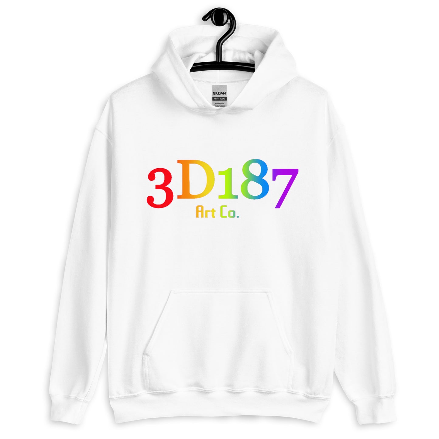 3D187 Traditional: Pride Hoodie